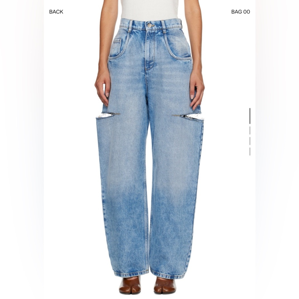 Maison Martin Margiela Split Jeans Size 42 / Us 6. also fits 8